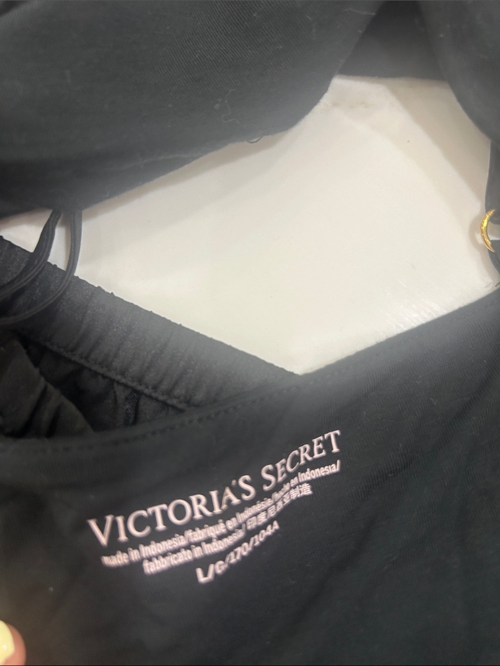 Victoria's Secret Black Bralette & Shorts Lounge Set - Picture 4 of 4